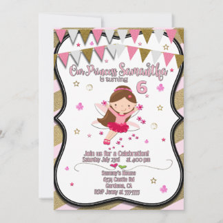 Unsere Prinzessin zum Geburtstag Einladung