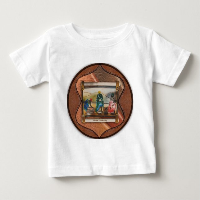 Unsere Regenbogennation Baby T-shirt (Vorderseite)