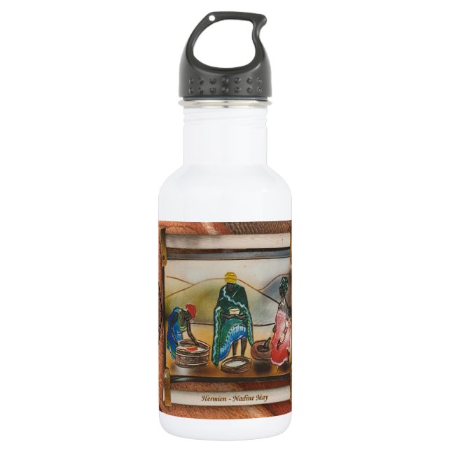 Unsere Regenbogennation Trinkflasche (Vorderseite)
