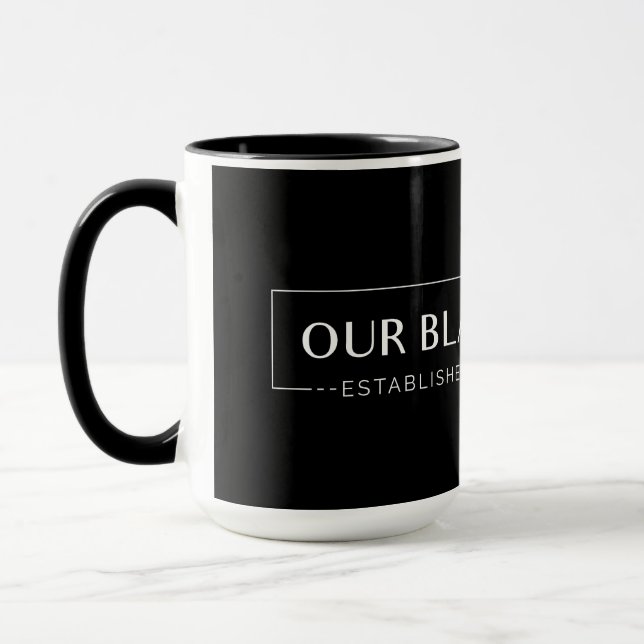 Unsere Schwarze Schönheit - 15 oz Tasse (Links)
