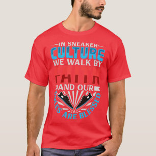 Unsere Sohlen sind gesegnet Christlich Shoe Collec T-Shirt