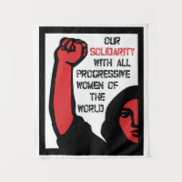 Unsere Solidarität mit allen progressiven Frauen