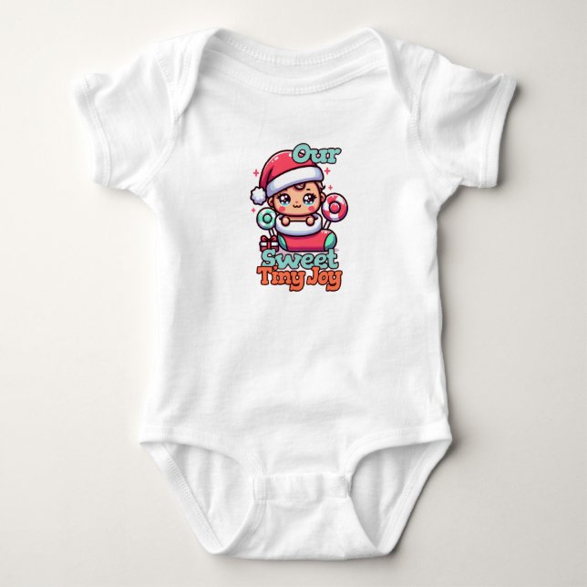 Unsere süße kleine Freude Baby-Body Baby Strampler (Vorderseite)