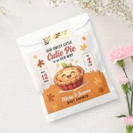 Unsere Sweet Little Süsse Pie Fall Baby Dusche Geschenktütchen