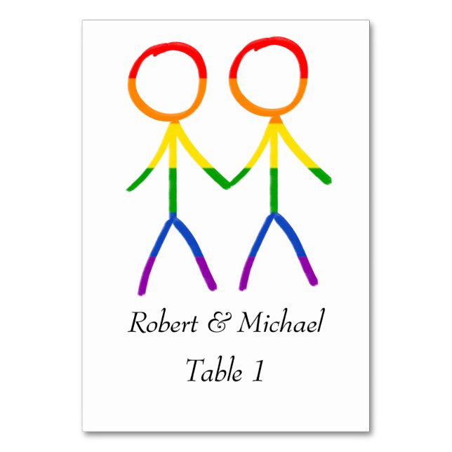 Unsere Tischnummer (Vorderseite)