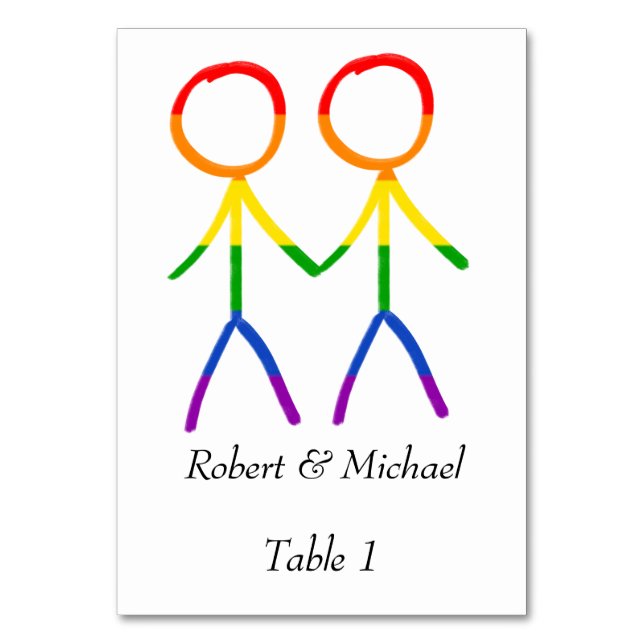 Unsere Tischnummer (Vorderseite)