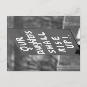 Unsere Töchter Postkarte