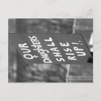 Unsere Töchter Postkarte