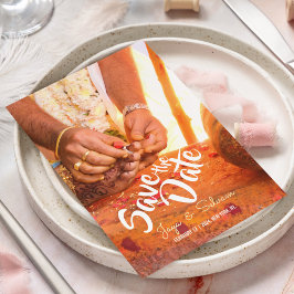 Unsere traditionelle Hochzeit Save The Date