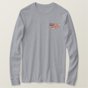 Unsere Truppen segnen 2 Besticktes Langarmshirt