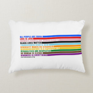 Unsere Werte sind Kissen