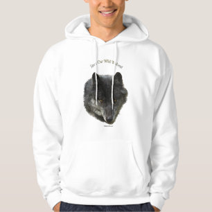 UNSERE WILD WOLVES Wildlife Supporter Hoodie geret