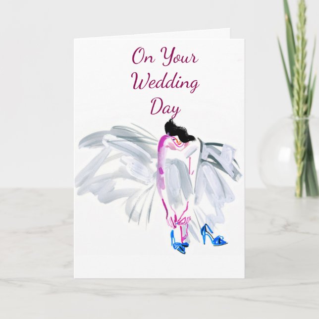 UNSERE **WISHEN FÜR IHRE WEDDING** KARTE (Vorderseite)