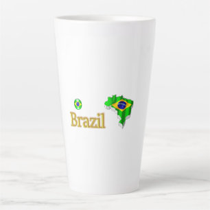 UNSERE ZUHAUSE - BRASILIEN Designkollektion Milchtasse