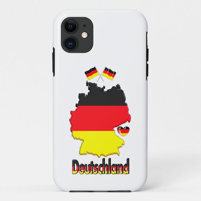 UNSERE ZUHAUSE - DEUTSCHE Designsammlung Case-Mate iPhone Hülle (Rückseite)