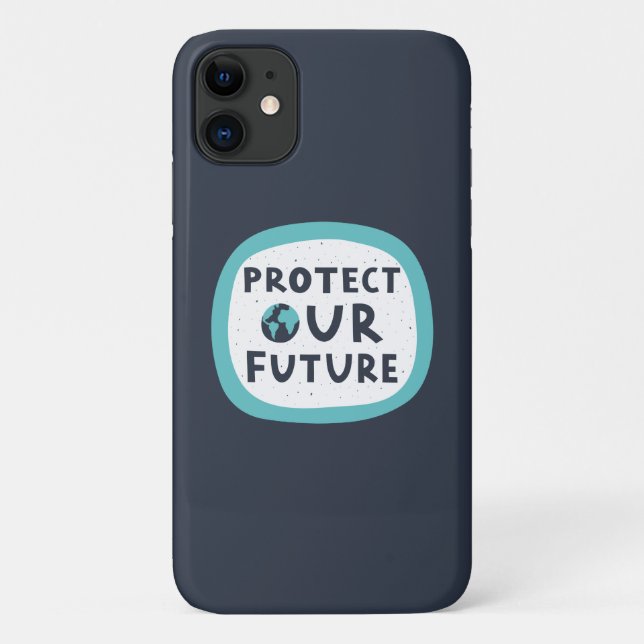 Unsere Zukunft schützen Case-Mate iPhone Hülle (Rückseite)