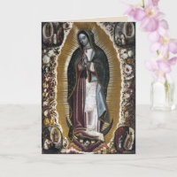 Unserer Lieben Frau von Guadalupe Beileidskarte