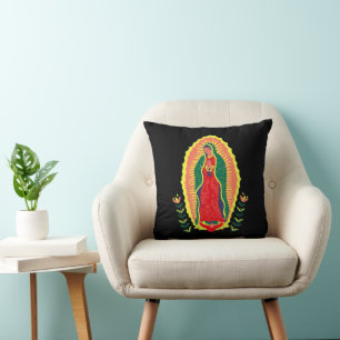 Unserer Lieben Frau von Guadalupe - Glaube Inspiri Kissen