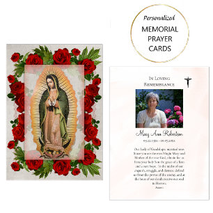 Unserer Lieben Frau von Guadalupe Trauer-Gedenkgeb Platzkarte