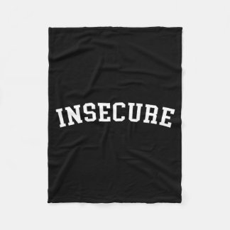 Unsicher Fleecedecke