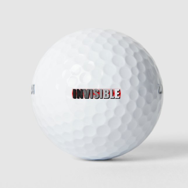 unsichtbar golfball (Vorderseite)