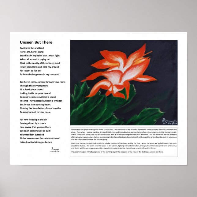 Unsichtbar Poster (Vorne)