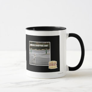 UNSICHTBARER EINKAUFSWAGEN TASSE