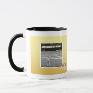 UNSICHTBARER EINKAUFSWAGEN TASSE