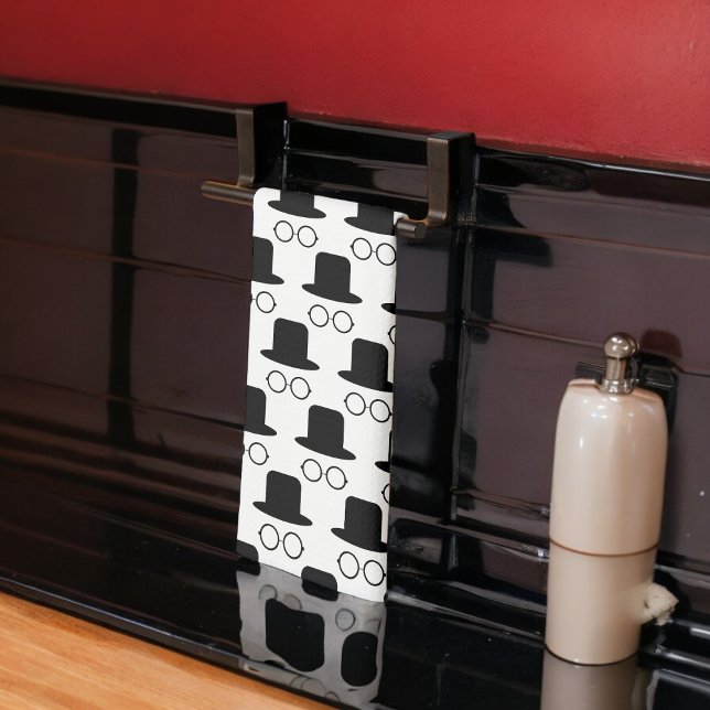 Unsichtbarer Mensch Geschirrtuch (Kitchen Towel)