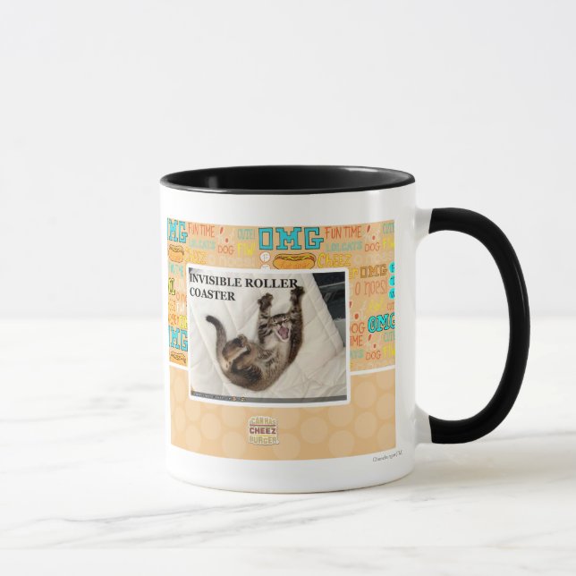 Unsichtbarer Rollen-Untersetzer Tasse (Rechts)
