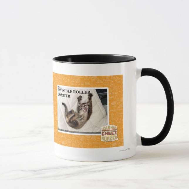 Unsichtbarer Rollen-Untersetzer Tasse (Rechts)