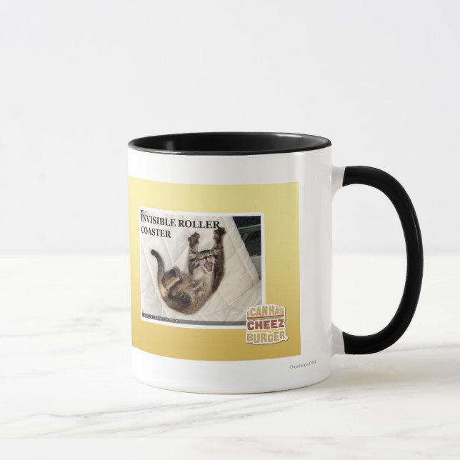 Unsichtbarer Rollen-Untersetzer Tasse (Rechts)