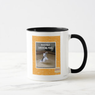 Unsichtbarer Swimmingpool Tasse