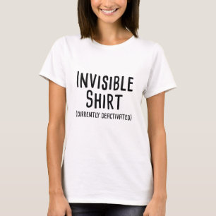 Unsichtbares Shirt