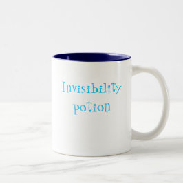Unsichtbarkeitstrank-Kaffee-Tasse Zweifarbige Tasse