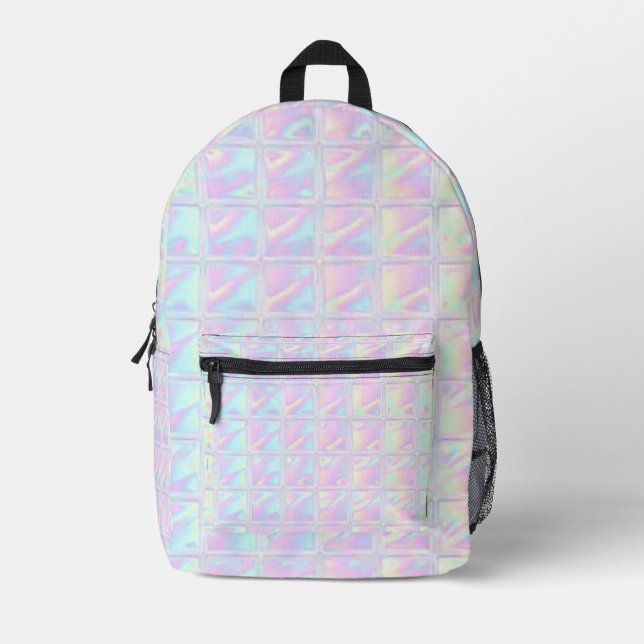 unsinnig bedruckter rucksack (Vorderseite)