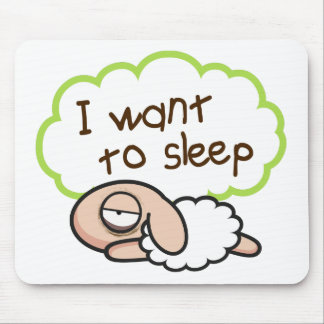 UNSLEEP SCHAFE MOUSEPAD