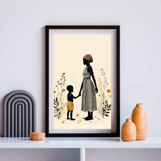  Unspoken Love - Mother and Child IV Poster (Von Creator hochgeladen)