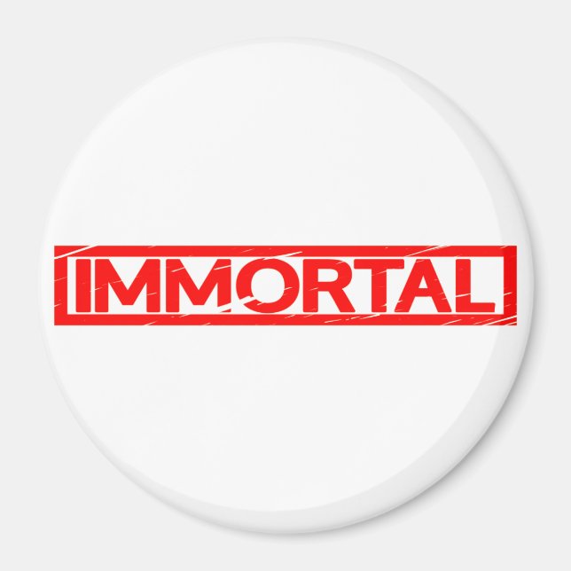 Unsterbliche Briefmarke Magnet (Vorne)