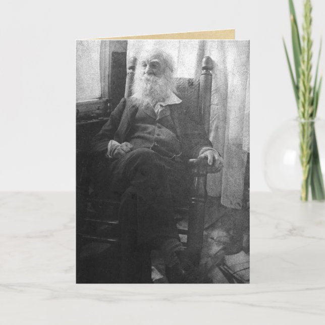 "Unsterblicher als die Stern-" Beileids-Zitat Karte (Vorderseite)