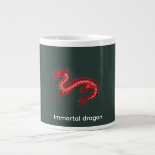 Unsterblicher Drache Jumbo-Tasse