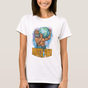 Unsterblicher Power Weiß Frauen T-Shirt