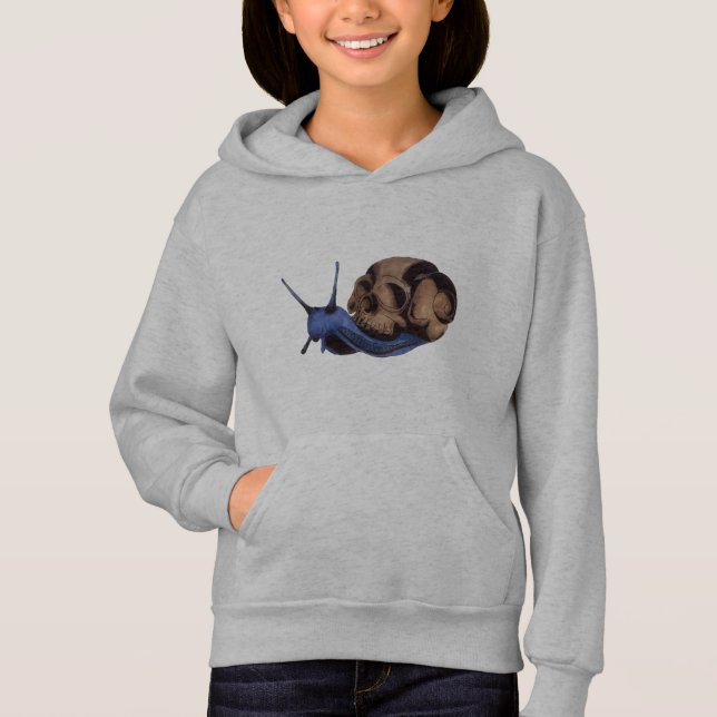 unsterbliches Schneckenmuh Hoodie (Vorderseite)