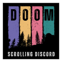 Unstimmigkeiten im Doom-Scrolling | Retro Grunge W