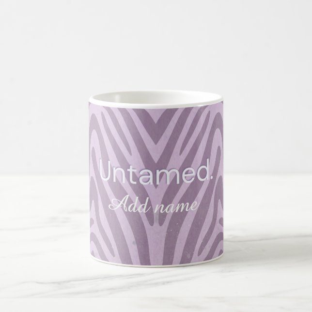 Untamed Zebra Print Coffee Mug (Centre)