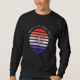 Unteilbar mit Freiheit und Gerechtigkeit für alle Sweatshirt