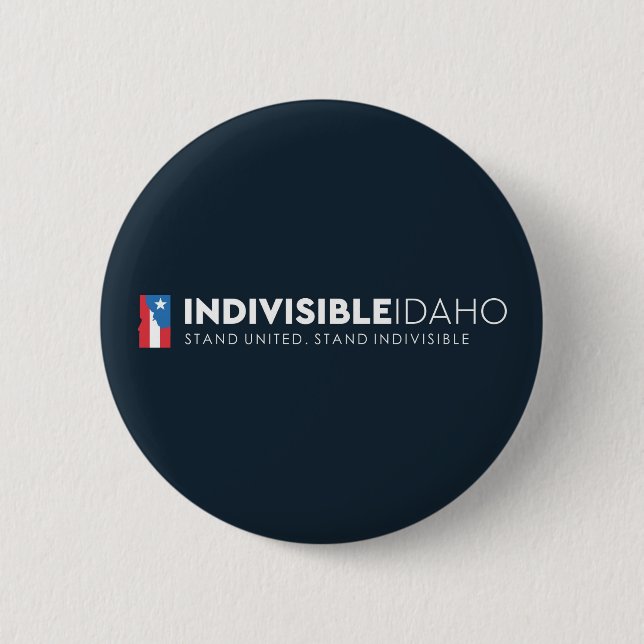 Unteilbare Idaho-Knöpfe Button (Vorderseite)