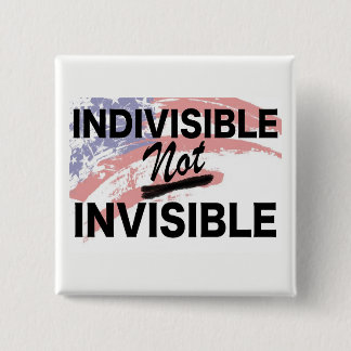 Unteilbarer NICHT unsichtbarer quadratischer Knopf Button