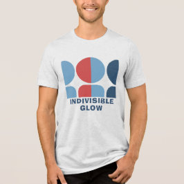 Unteilbares GLOW-Gruppen-T-Shirt Tri-Blend Shirt