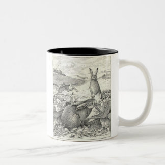 Unten am Fluss Zweifarbige Tasse